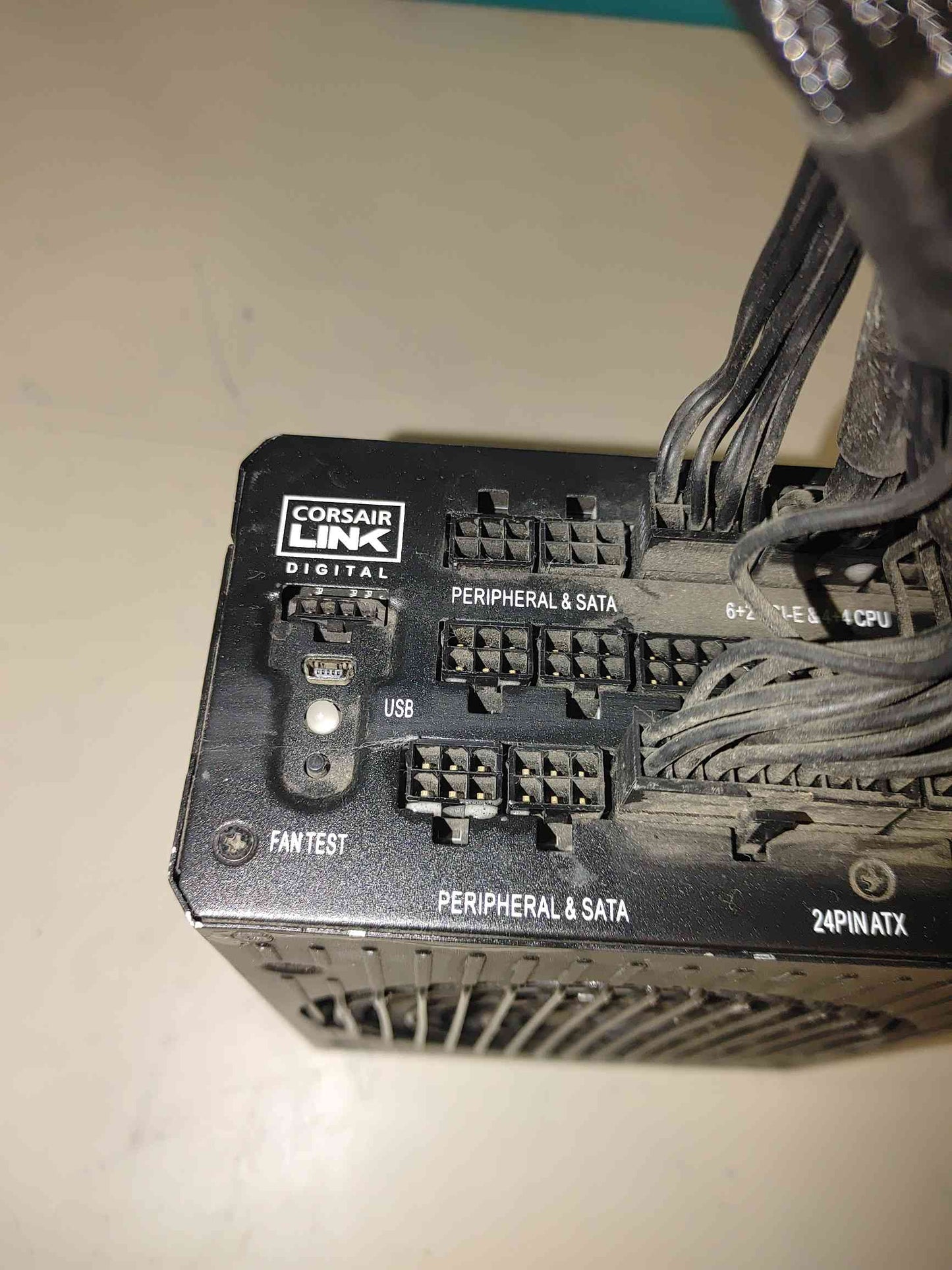 AS -IS CORSAIR RM1000i 1000W Modular Power Supply(S6LLST3097)