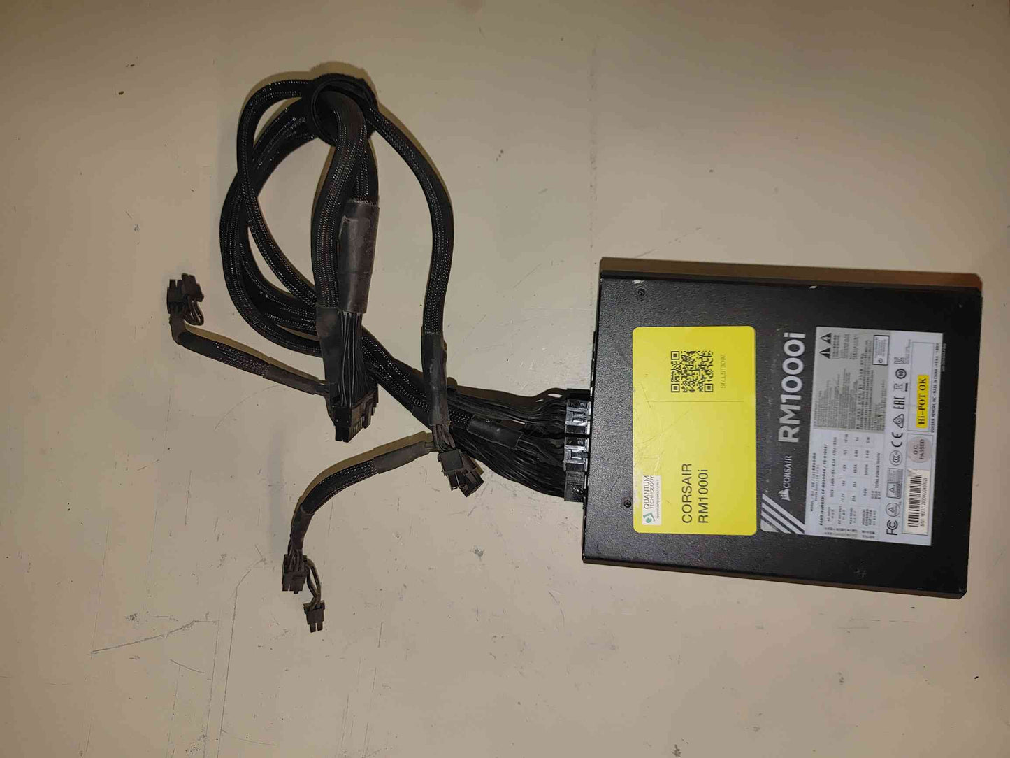 AS -IS CORSAIR RM1000i 1000W Modular Power Supply(S6LLST3097)