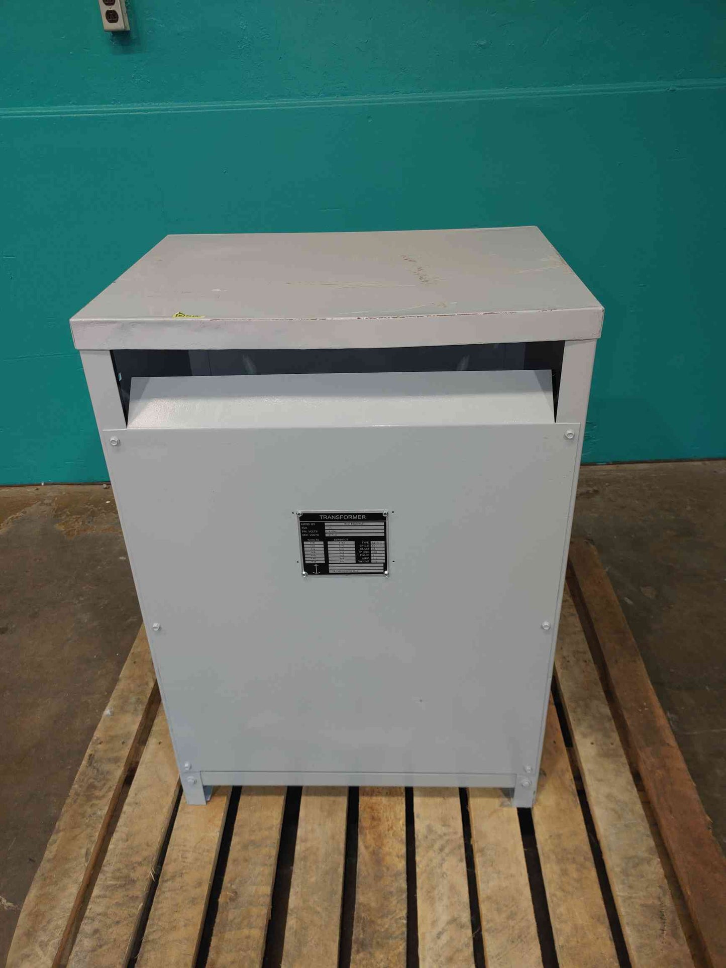 35kva Transformer 208 to 460V Nema #1, 3-Phase Rebuilt (SKU: 112170)