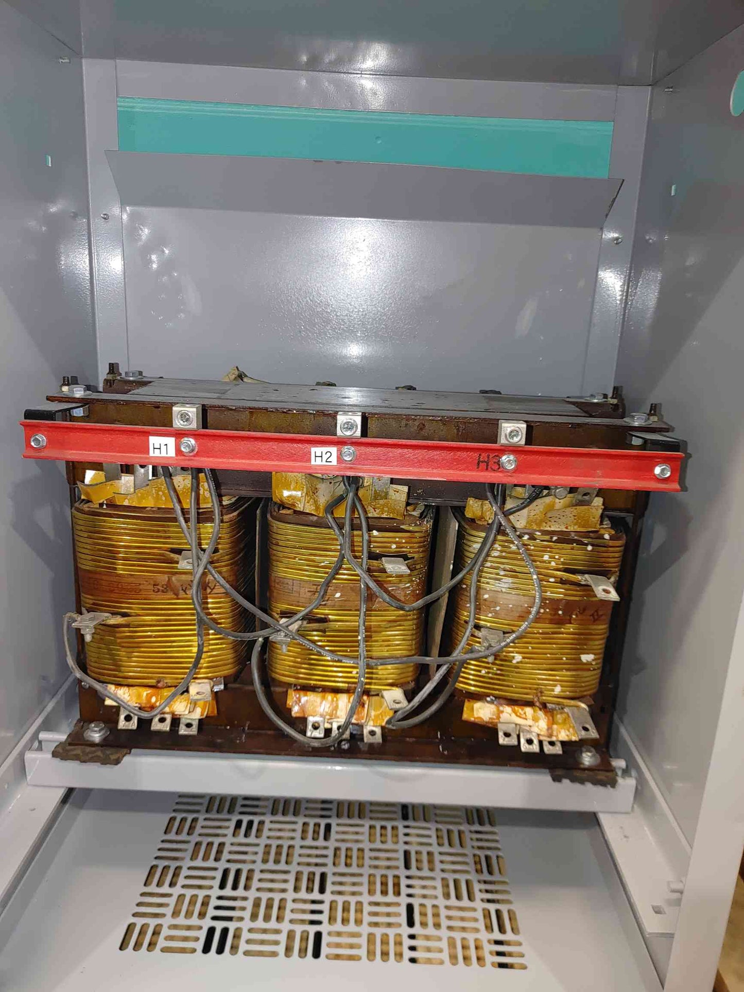35kva Transformer 208 to 460V Nema #1, 3-Phase Rebuilt (SKU: 112170)
