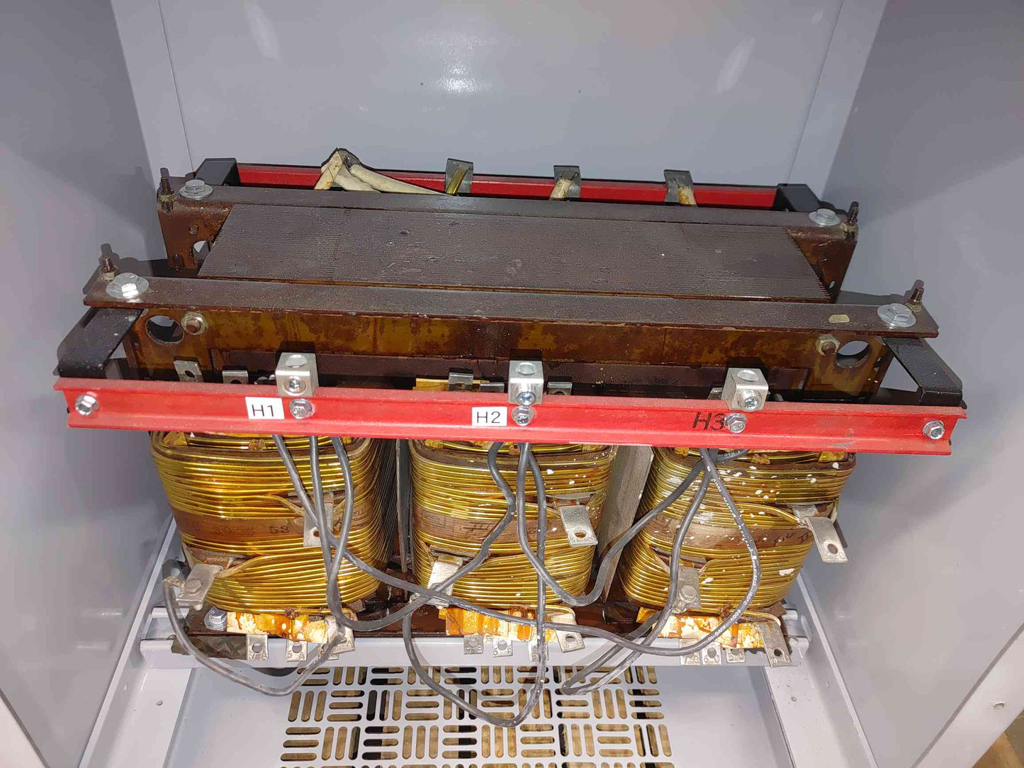 35kva Transformer 208 to 460V Nema #1, 3-Phase Rebuilt (SKU: 112170)
