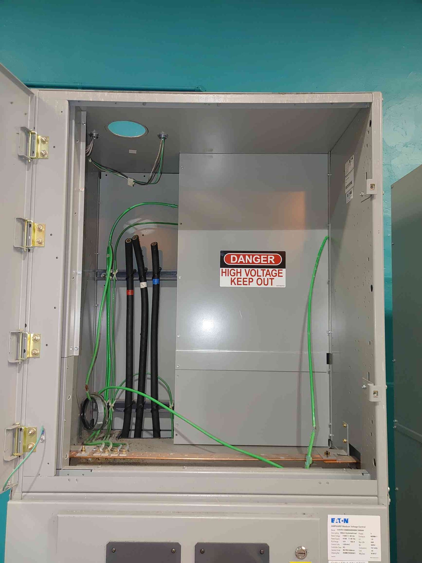 50KA Symmetrical Eaton AmpGard Medium Voltage Motor Control 7200/4160V CVST (SKU: 111333)