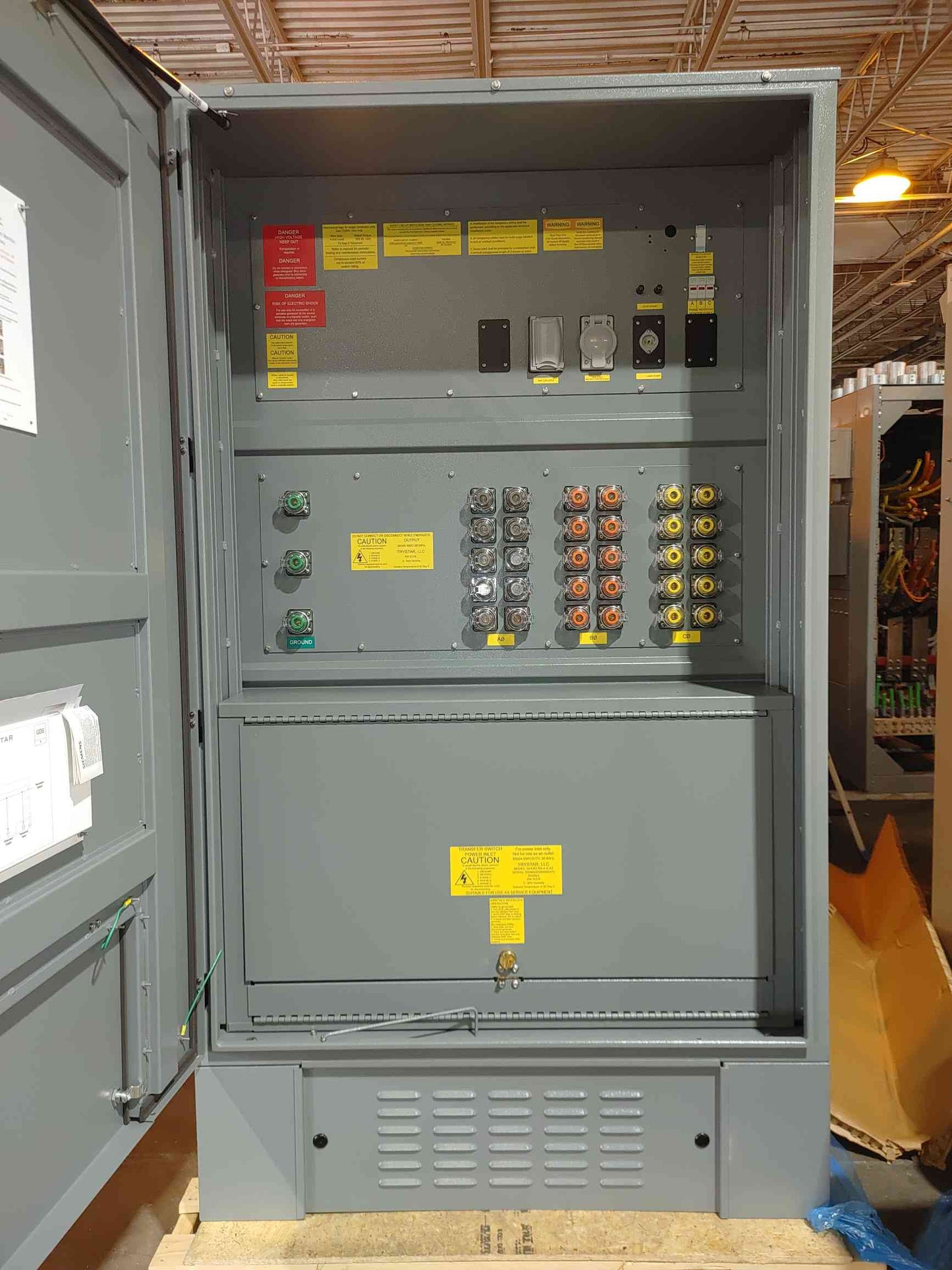 NEW Trystar 3000A Generator Docking Station 480V 3 Phase Switch GHUA1.N5-A-A-A2 (SKU: 111367)