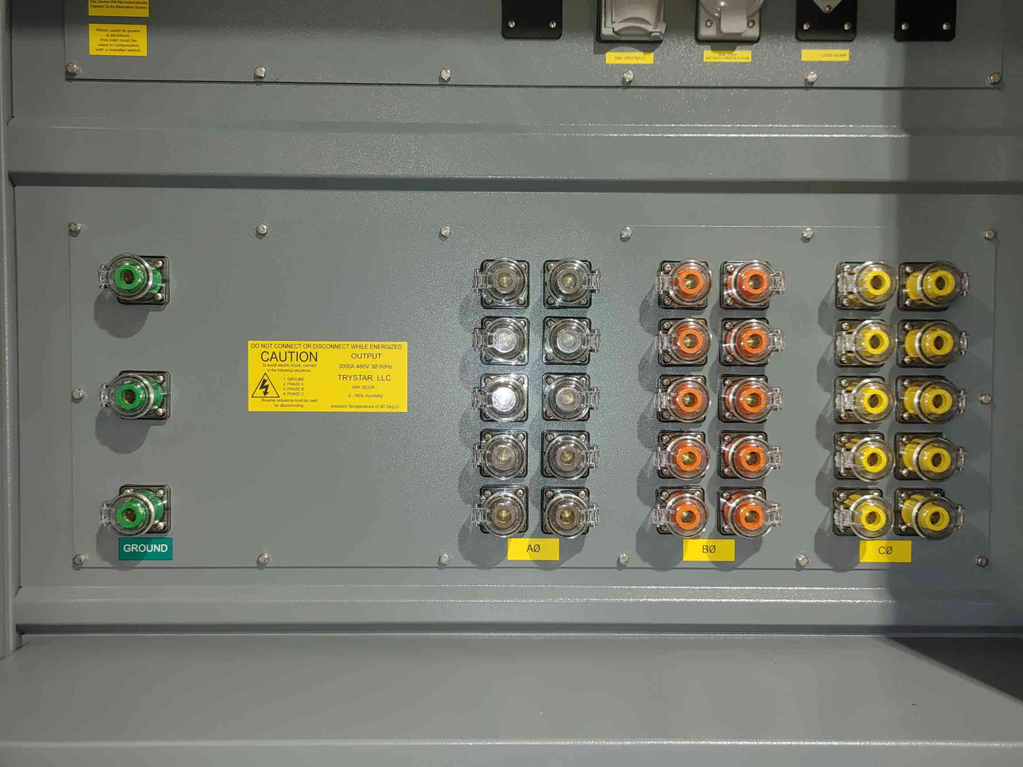 NEW Trystar 3000A Generator Docking Station 480V 3 Phase Switch GHUA1.N5-A-A-A2 (SKU: 111367)