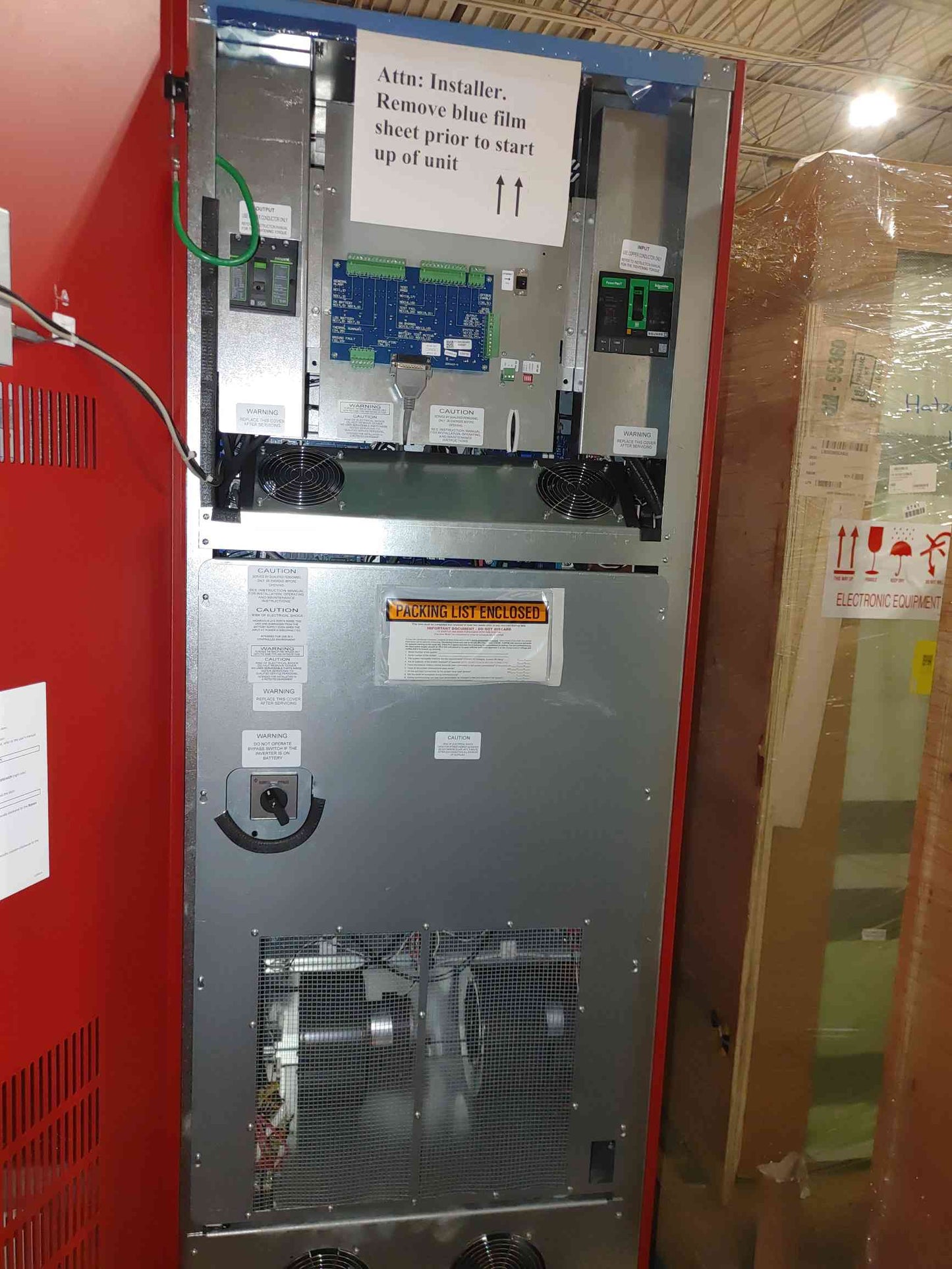 Trystar EON EL3 30kW Emergency Lighting Inverter 277/480V EON-NNX-30KW-2S11 NEW(SKU: 111358)
