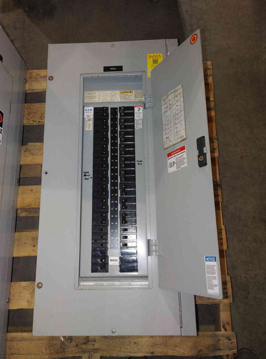 Cutler-Hammer PRL-1A 100A 208Y/120V Panelboard Load Center w/ BAB Breakers