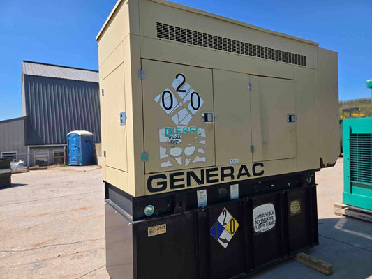 60KW Generac Generator 5030 John Deere Diesel 1Ph '06 820Hrs. TESTED