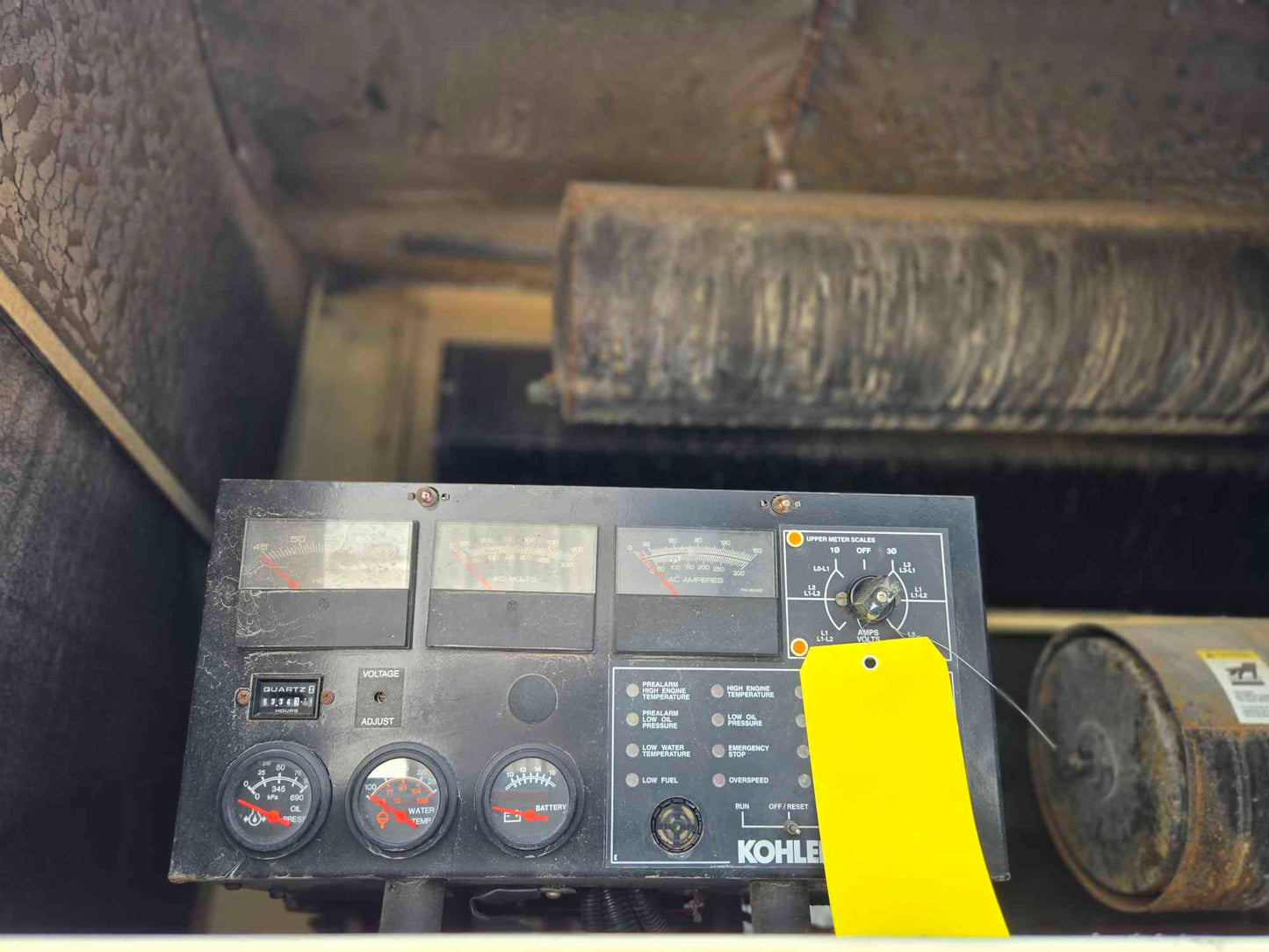 58KW 60KW Kohler Generator 4045 John Deere Diesel '05 5334Hrs. LOAD TESTED