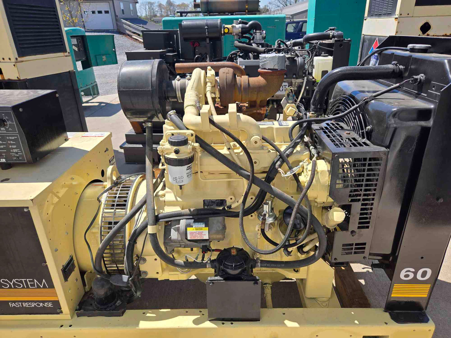 54KW 60KW Kohler Generator 4039 John Deere Diesel '01 337Hrs LOAD TESTED