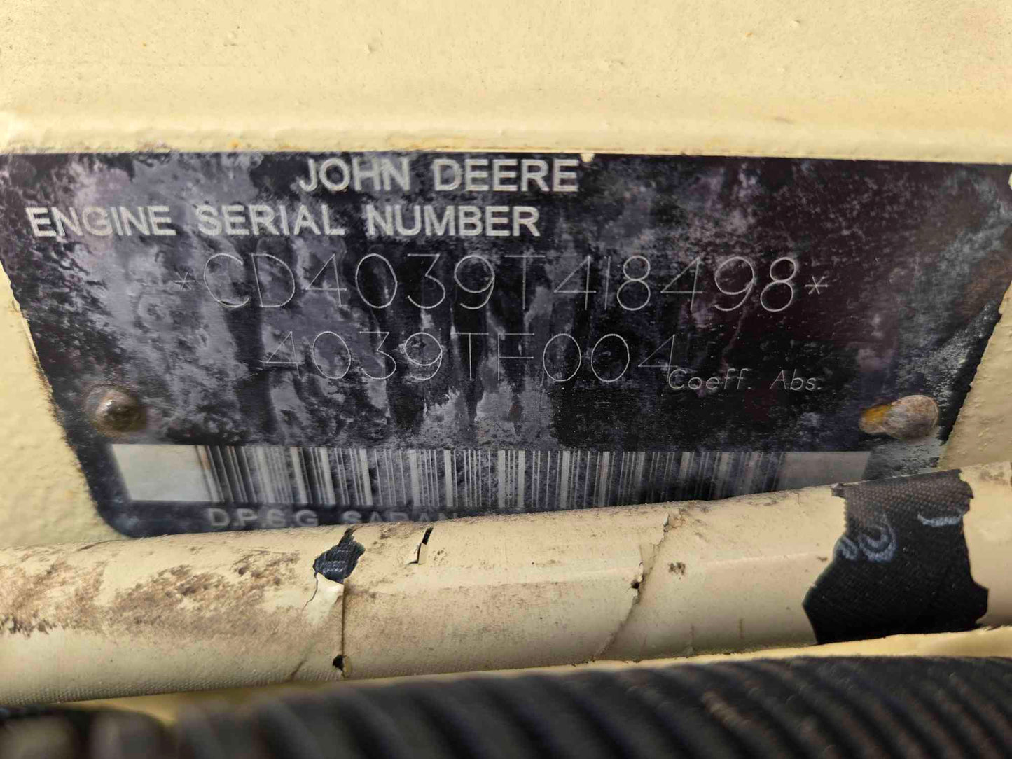 54KW 60KW Kohler Generator 4039 John Deere Diesel '01 337Hrs LOAD TESTED