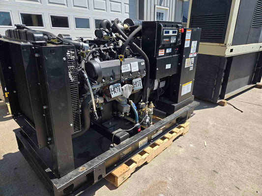 35KW Generac Generator 5.4L Ford LP Nat Gas 120/240V 1Ph. '15 102Hrs. LOAD TESTED