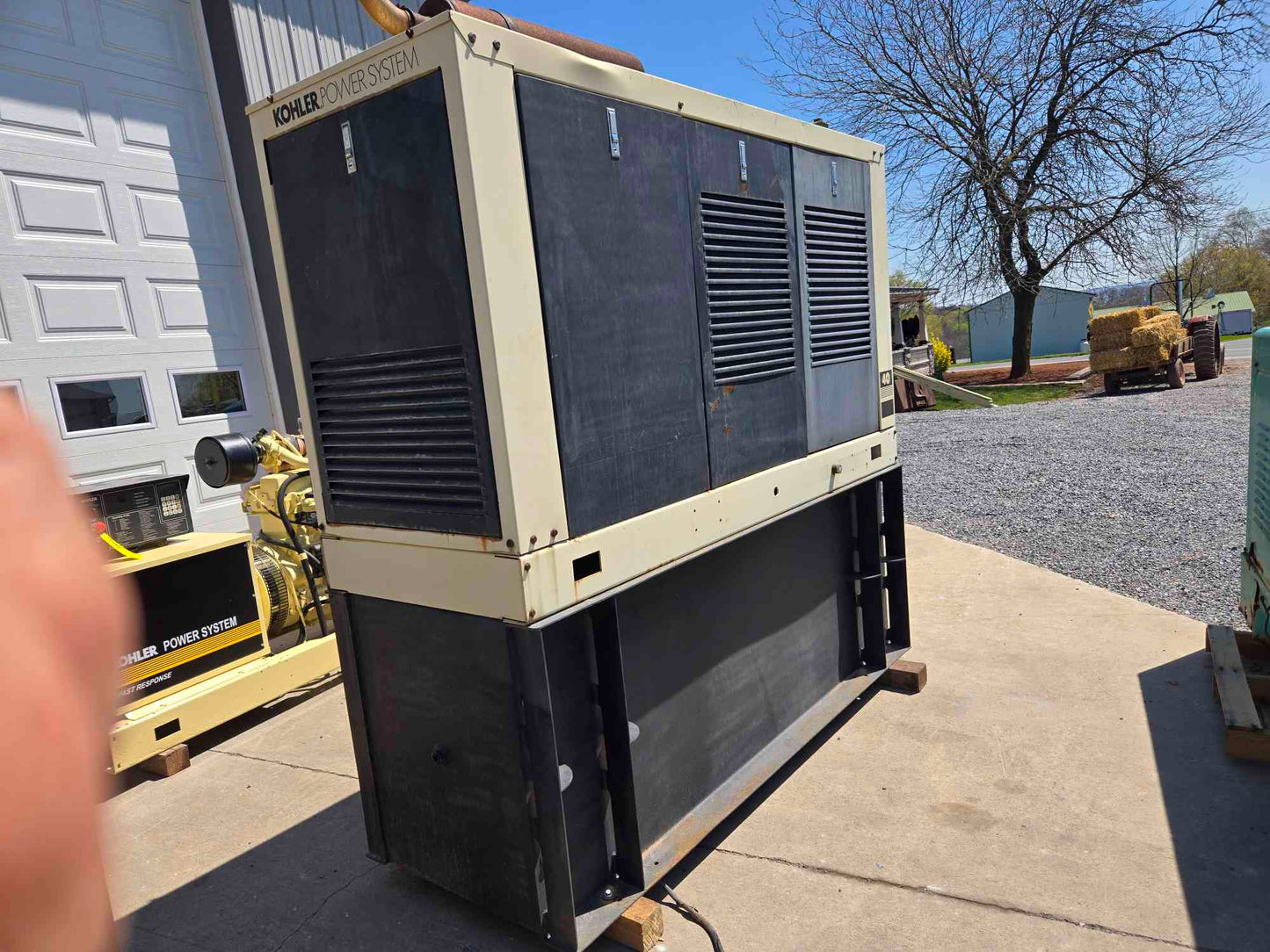 41KW 40KW Kohler 4039 John Deere Diesel Generator '01 496Hrs LOAD TESTED