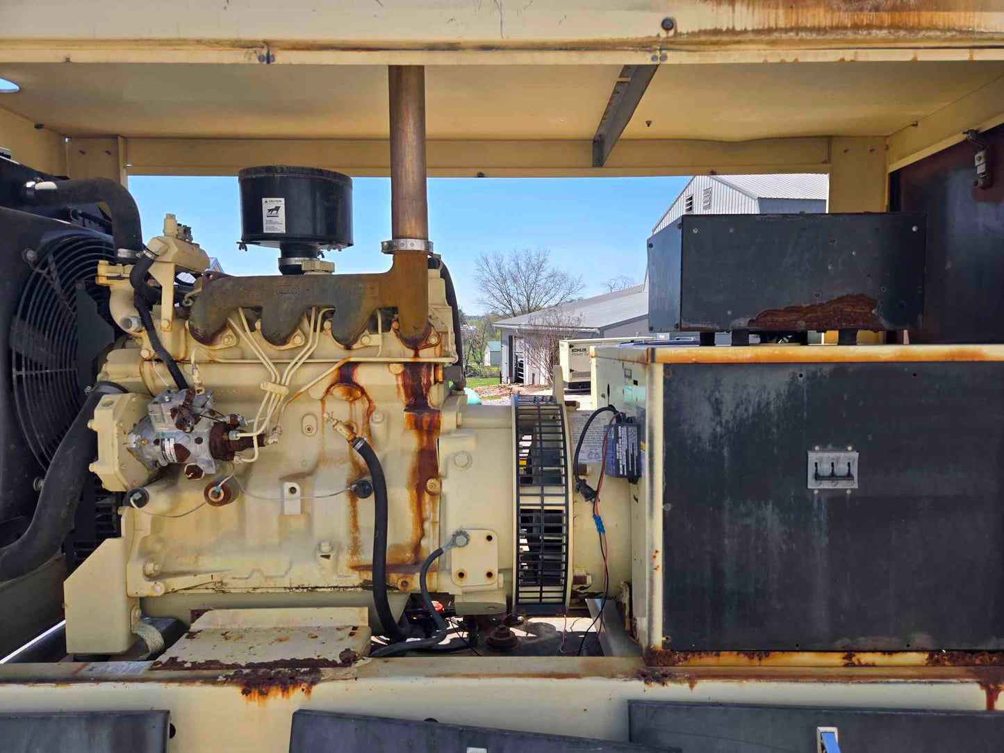 41KW 40KW Kohler 4039 John Deere Diesel Generator '01 496Hrs LOAD TESTED