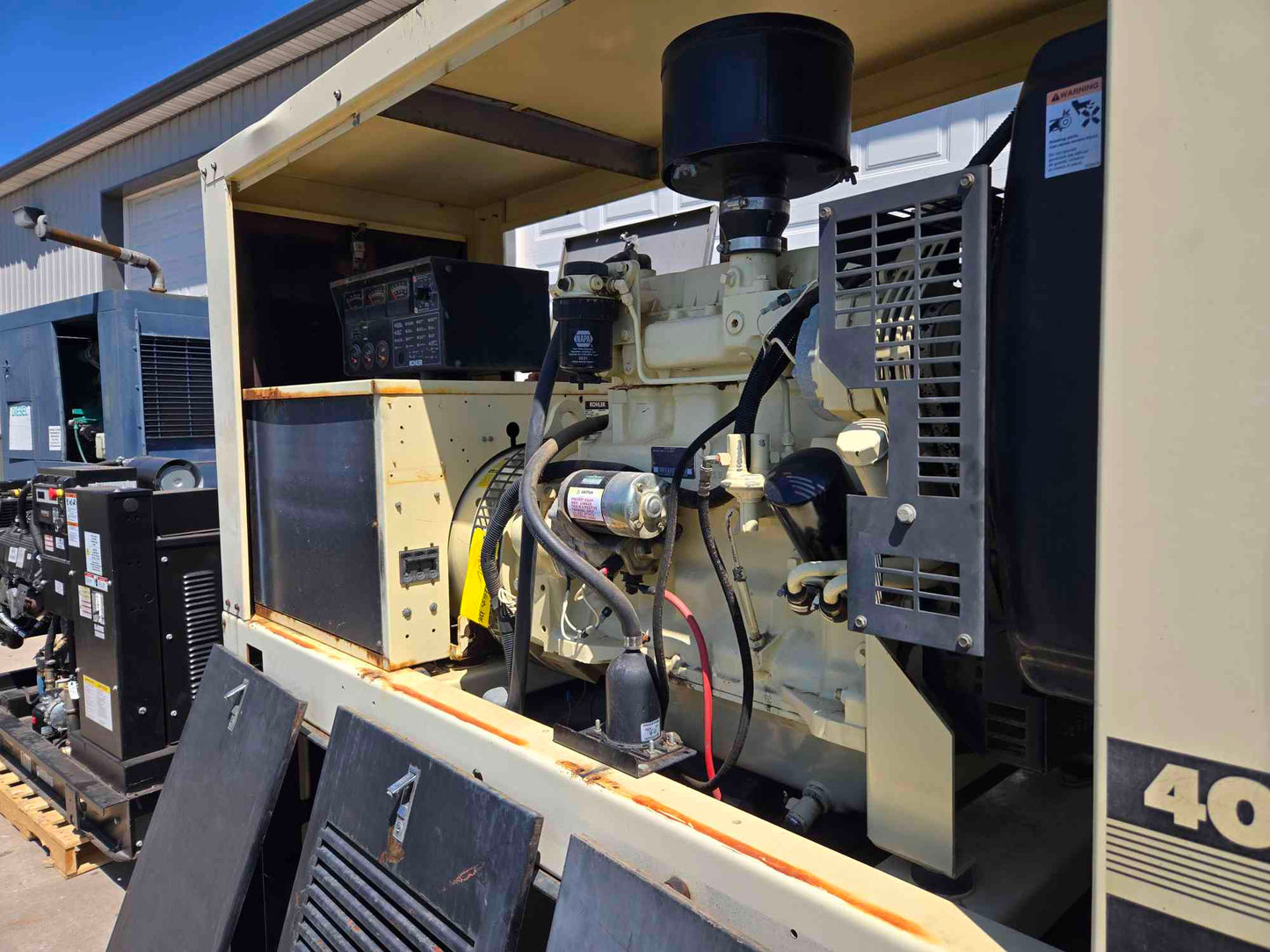 41KW 40KW Kohler 4039 John Deere Diesel Generator '01 496Hrs LOAD TESTED