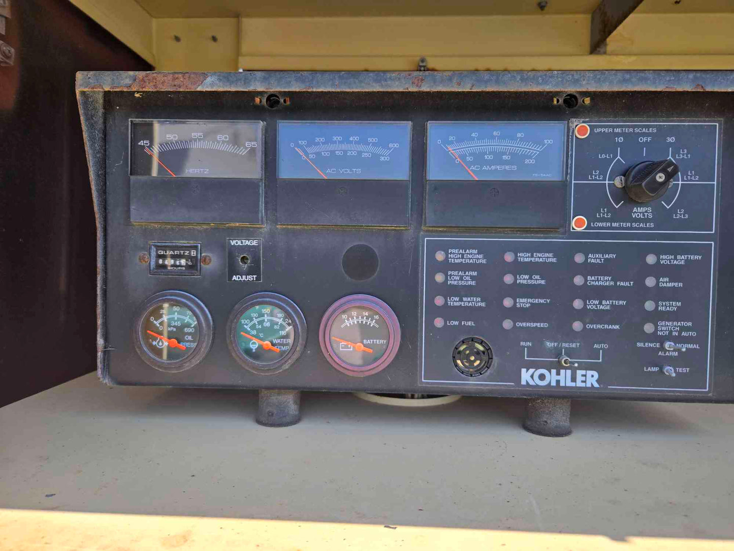 41KW 40KW Kohler 4039 John Deere Diesel Generator '01 496Hrs LOAD TESTED
