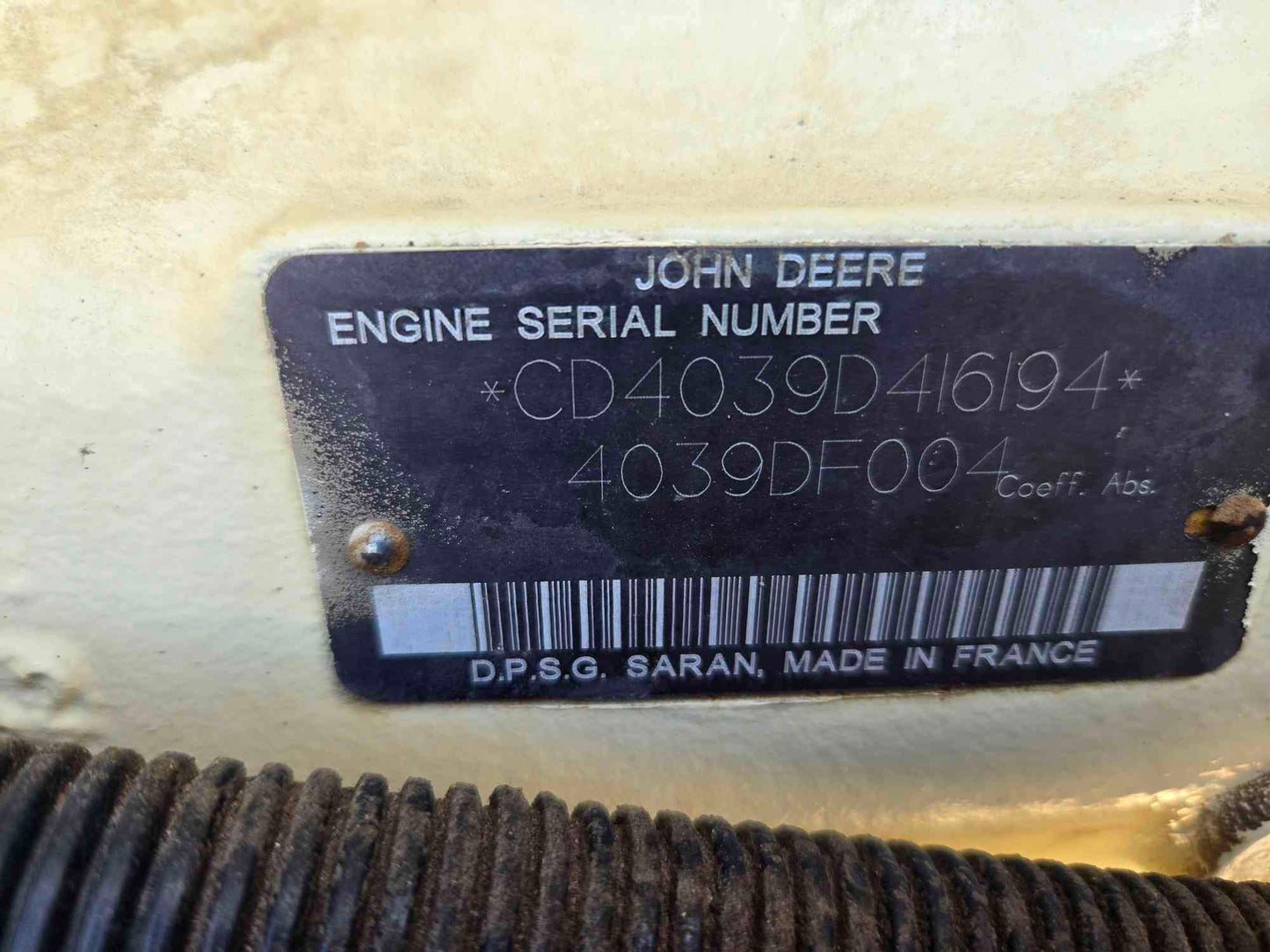 41KW 40KW Kohler 4039 John Deere Diesel Generator '01 496Hrs LOAD TESTED