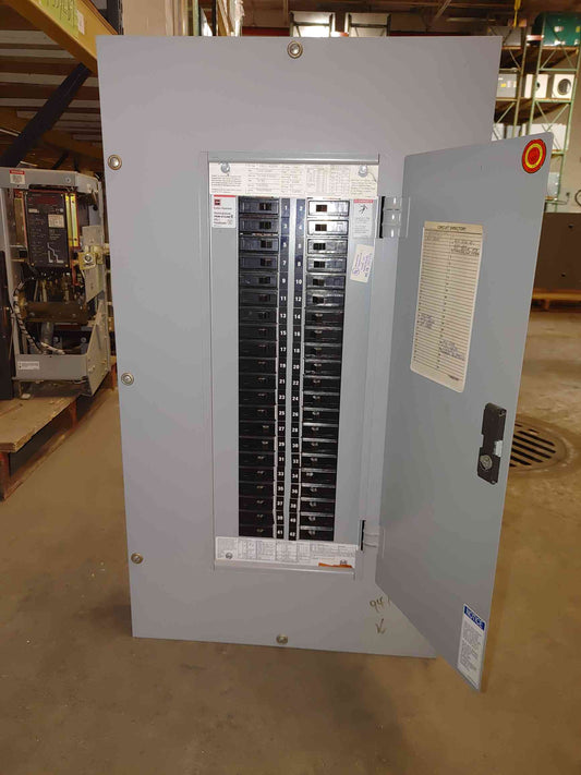 Cutler-Hammer Pow-R-Line PRL1 42 CKT 100A 3PH 208Y/120V Panelboard Complete