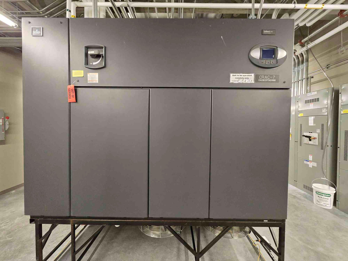 22 Ton Vertiv Liebert DA080D DX '13 CRAC 460 R-410A w/ Condenser
