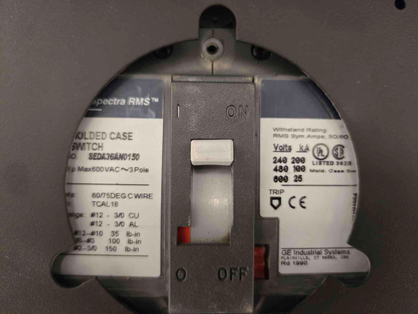 Vertiv DSE DA150D 30 Ton Air Cooled CRAC Downflow 460V 3Ph '13 w/ Condenser