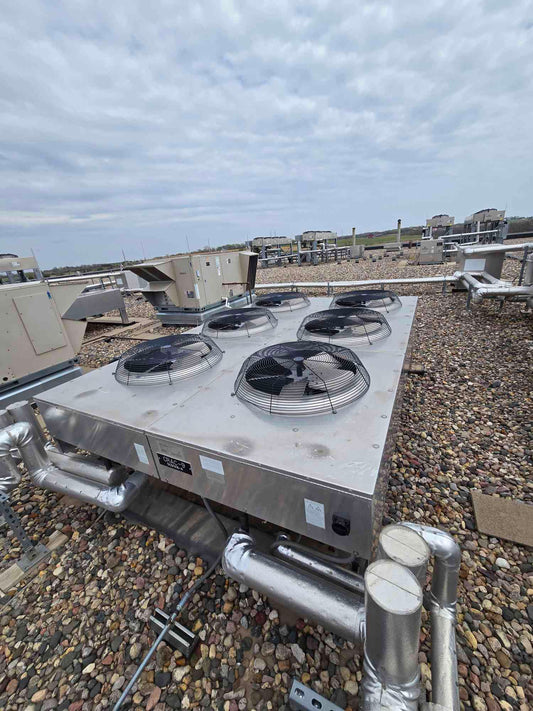 Liebert 6 Fan Condenser DCDF616-A 460v 30 Ton '13