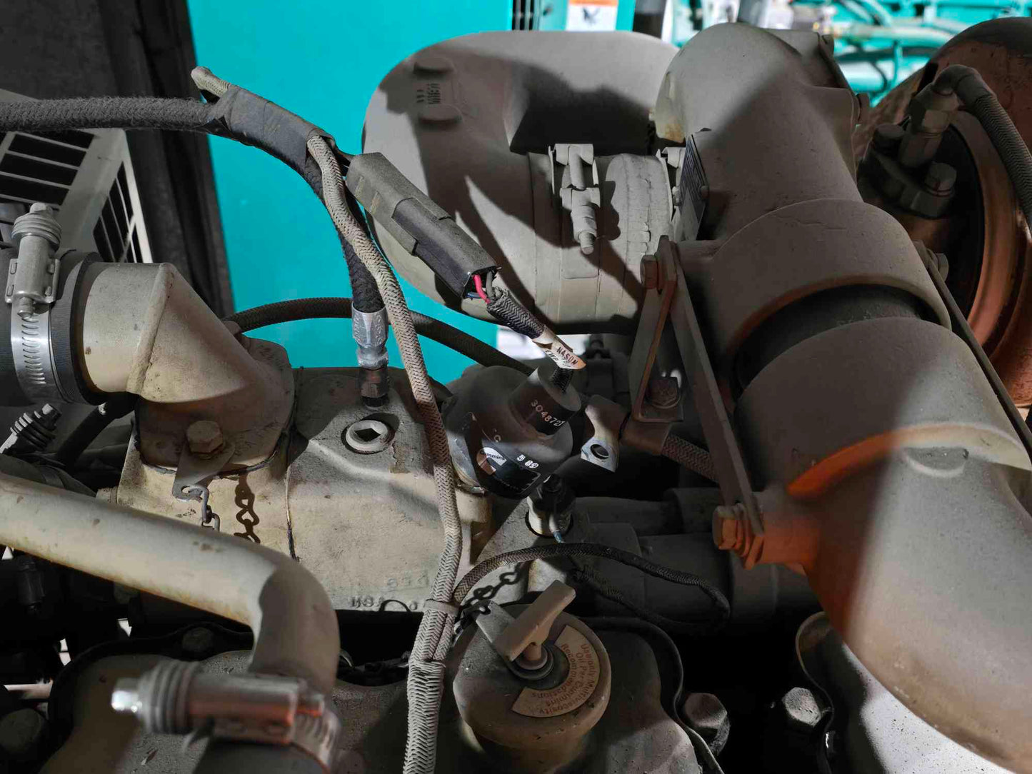 300KW Cummins NTA855 Diesel Generator 3PH 1080hrs