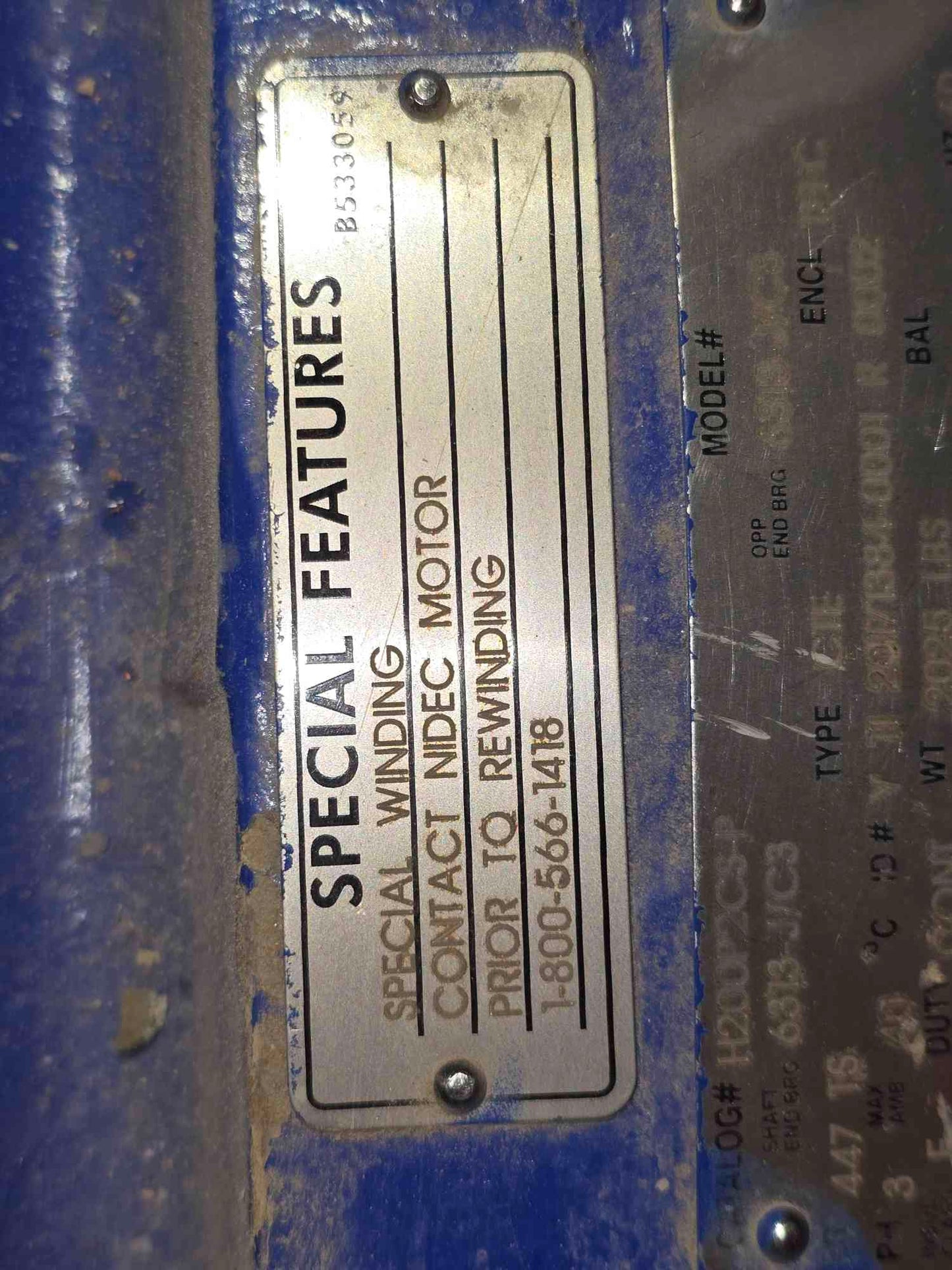 US Motors H200P2CS-P Motor and Pump 460V 3PH 200HP(SKU: 111335)