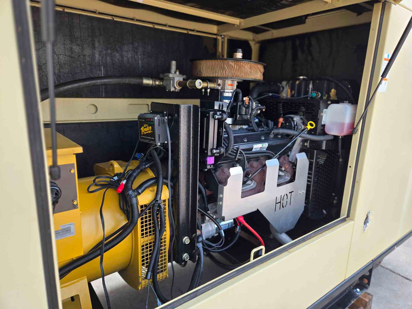 60KW Ingersoll Rand Generator 5.7L GM LP Nat Gas '05 245 Hrs TESTED