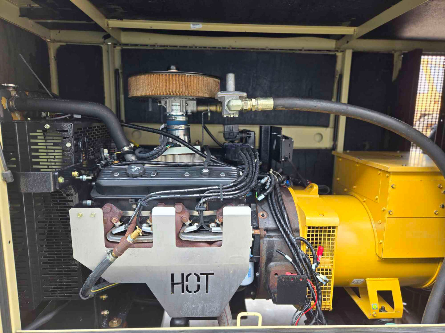 60KW Ingersoll Rand Generator 5.7L GM LP Nat Gas '05 245 Hrs TESTED
