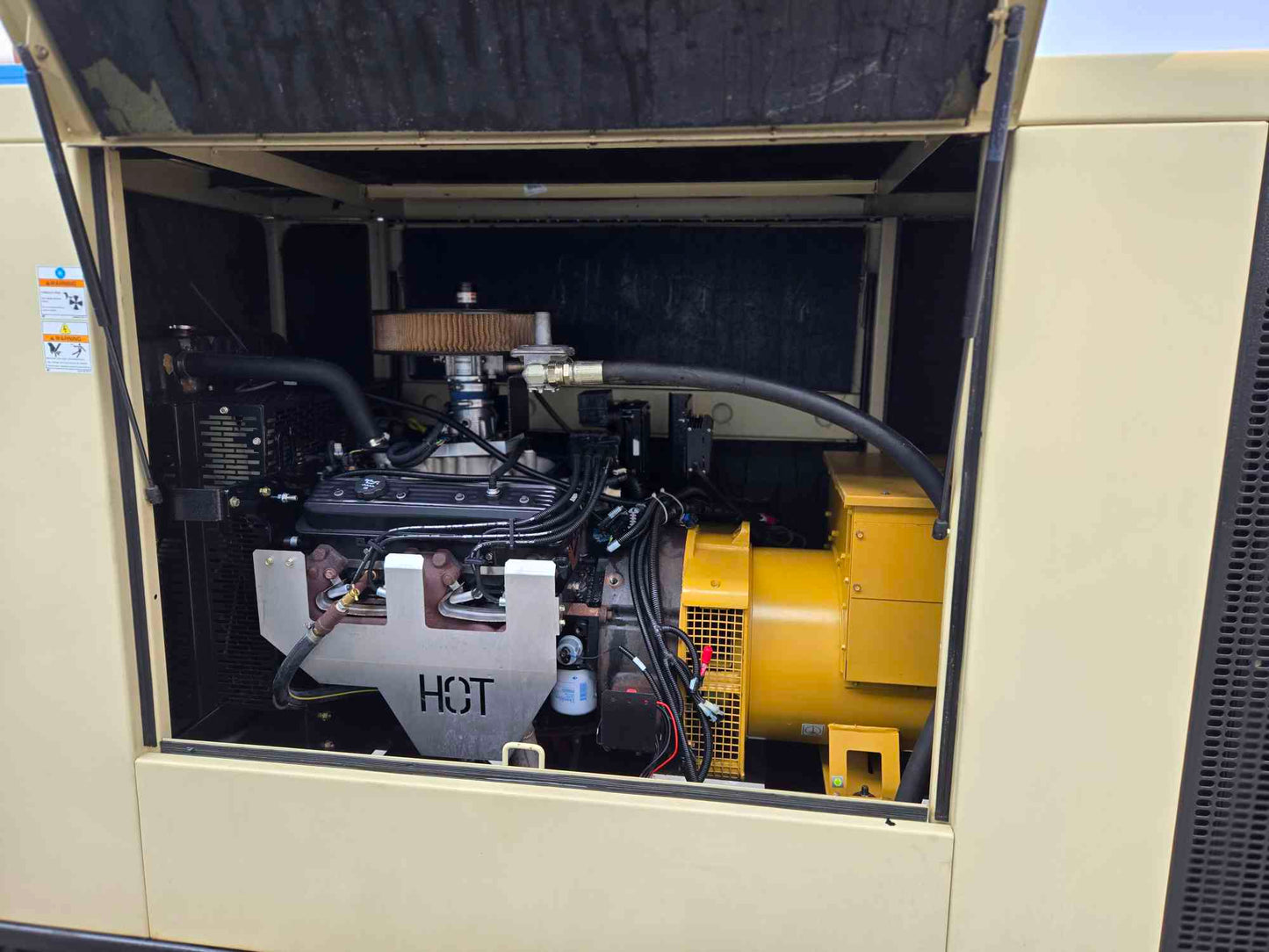 60KW Ingersoll Rand Generator 5.7L GM LP Nat Gas '05 245 Hrs TESTED