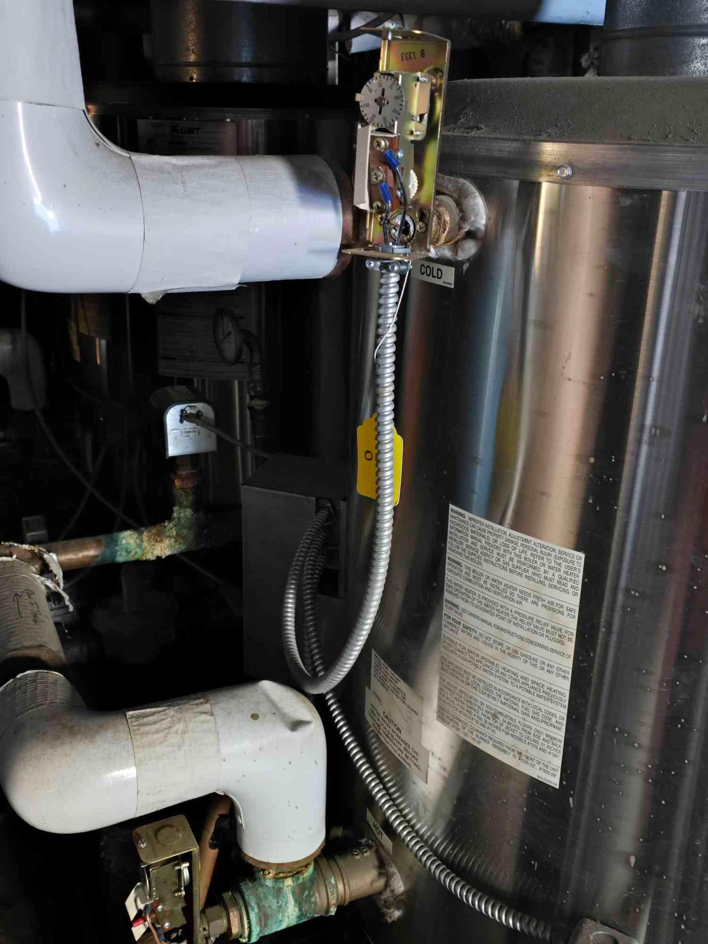 1,200,000 BTU Green Boiler Technologies A2B120NG NG Low Pressure Water Boiler 120V