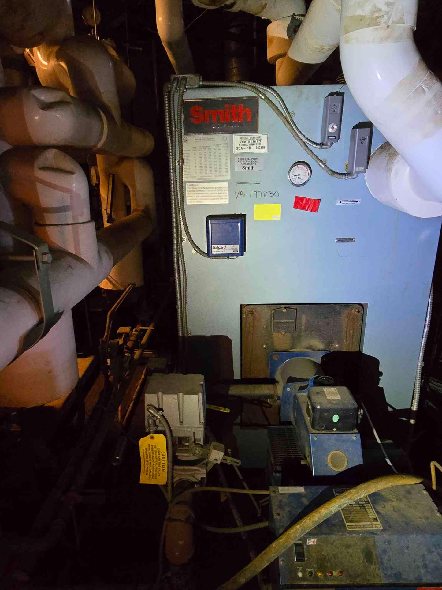 Smith Power 28A Series Flame Burner Nat Gas C2-G-20B-HBS-9 Cast Iron Boiler