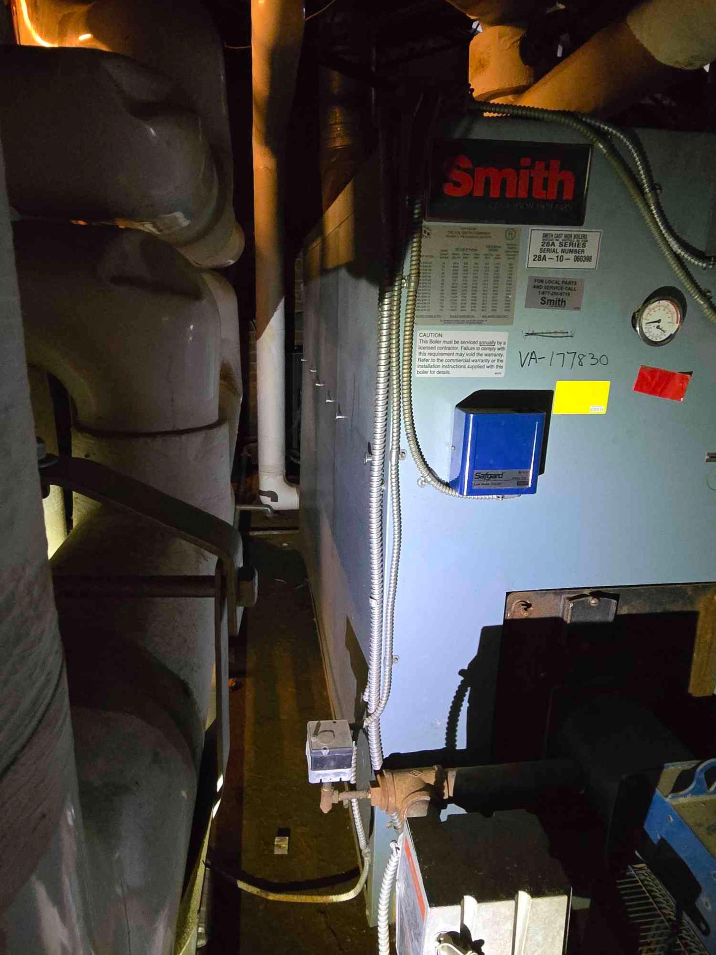 Smith Power 28A Series Flame Burner Nat Gas C2-G-20B-HBS-9 Cast Iron Boiler