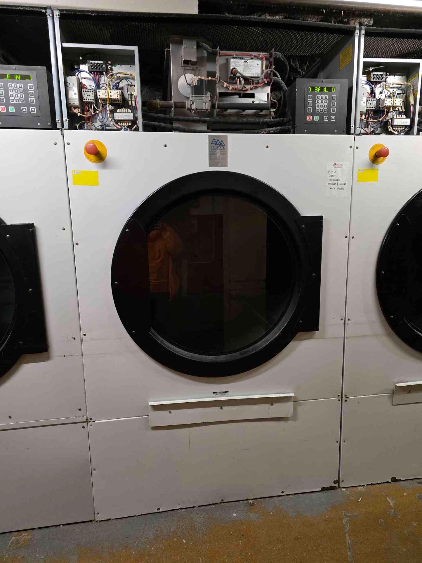 Milnor American Dryer Commercial Dryer Model MLG-130 120Lbs Cap