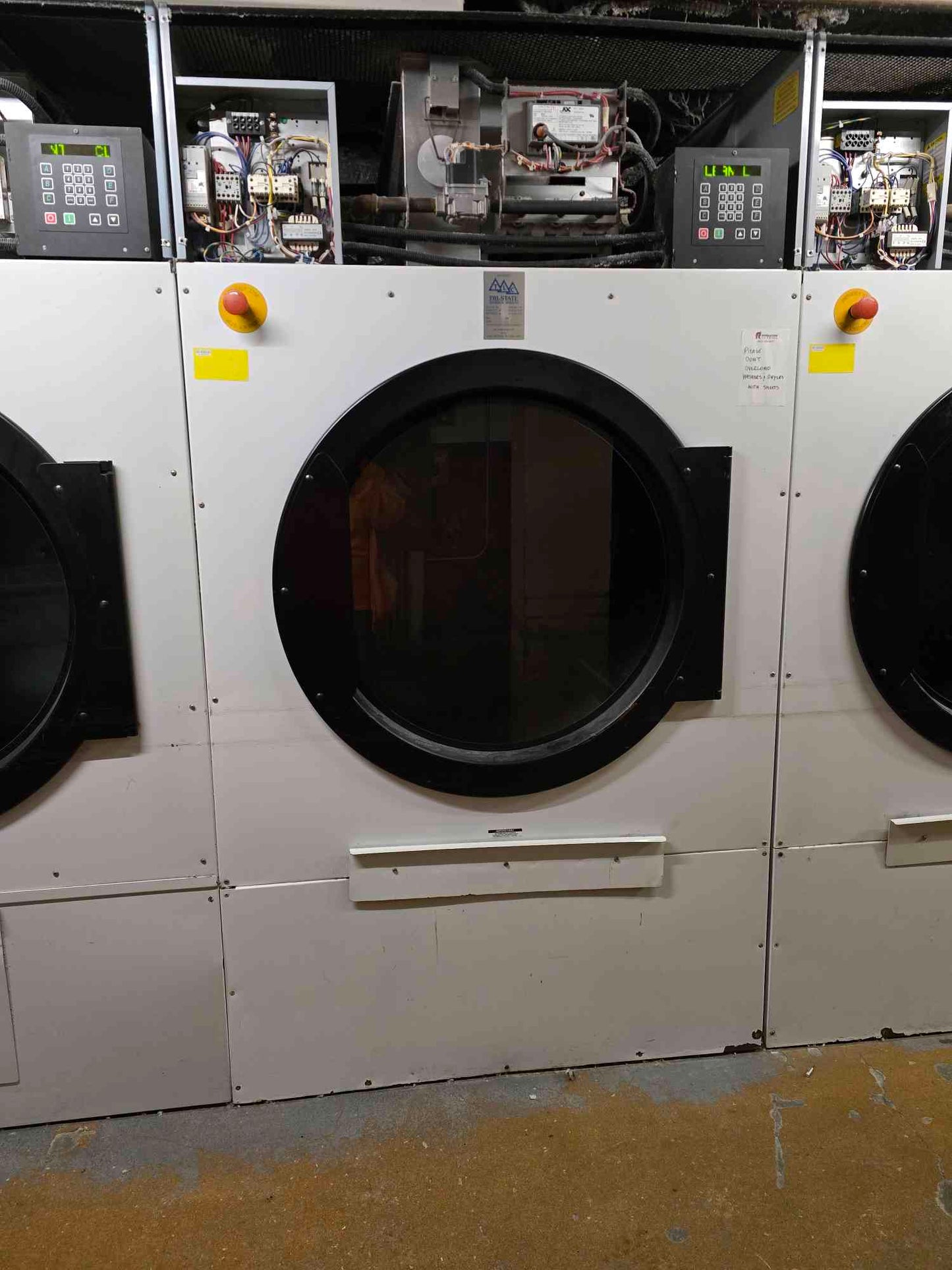 Milnor American Dryer Commercial Dryer Model MLG-130 120Lbs Cap