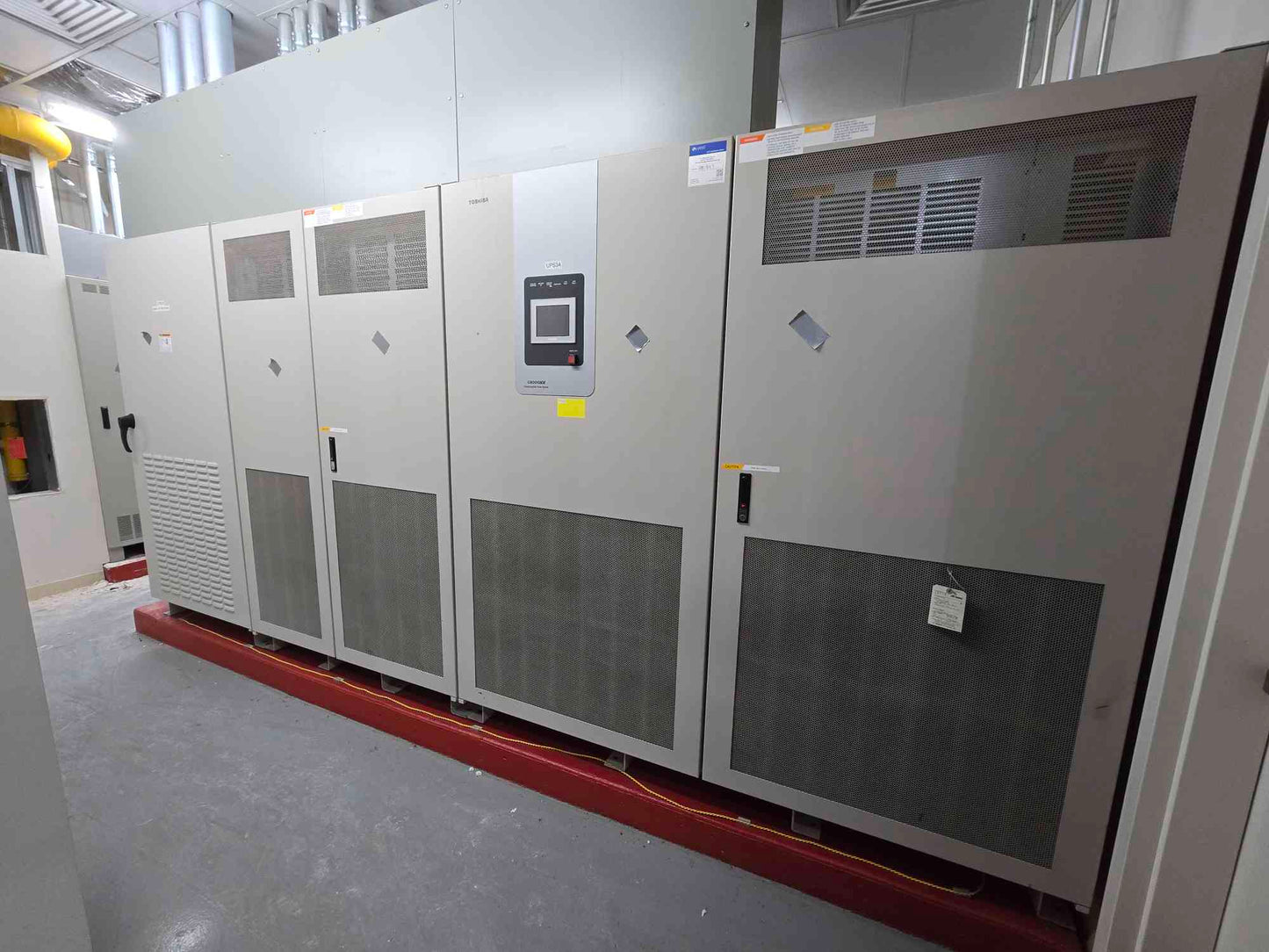 750KVA Toshiba UPS G8000MM UPS 480v '07 T8MS3 K75 (SKU: 111500)