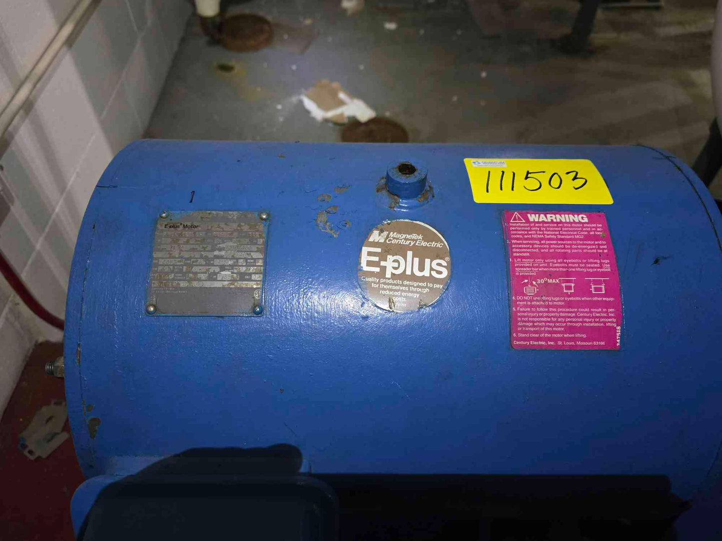 40HP Magnetek 6-360080-02 E-plus Motor 230/460V(SKU: 111503)