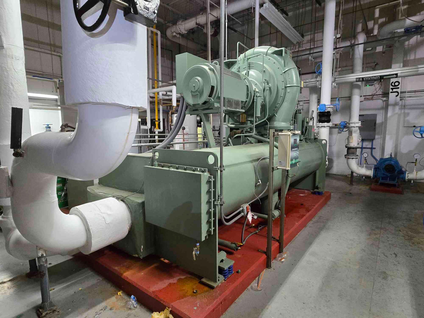 500 Ton York Turbo Modulator Liquid Chiller YTJ3K3E2-CNGTM