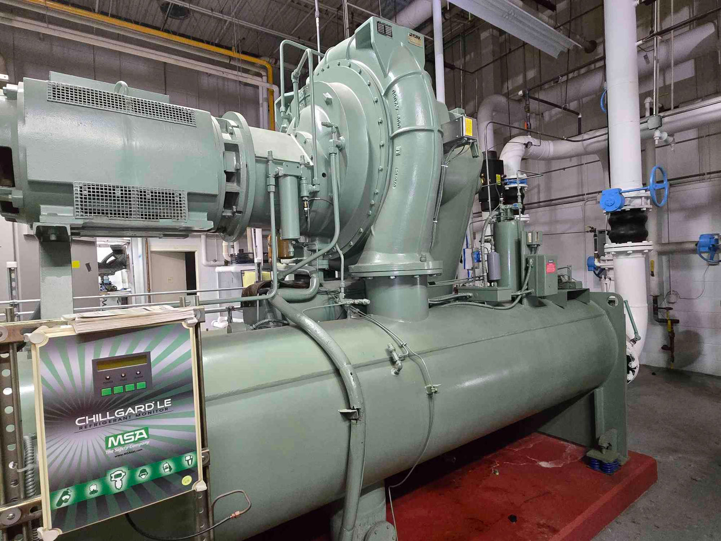 500 Ton York Turbo Modulator Liquid Chiller YTJ3K3E2-CNGTM