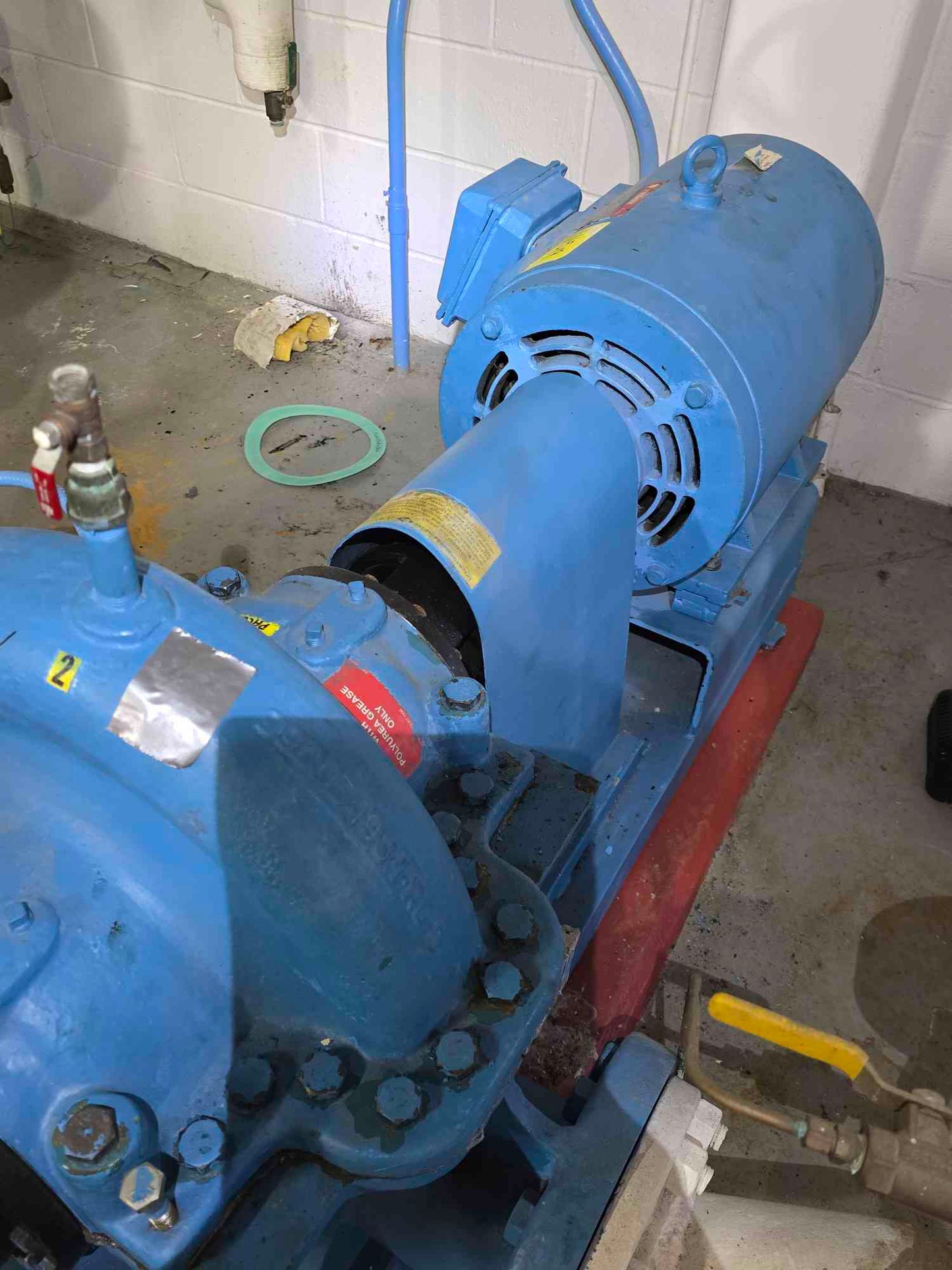 30HP Leeson WattSaver Motor and Pump  N286T17DB8A 3PH (SKU: 111519)