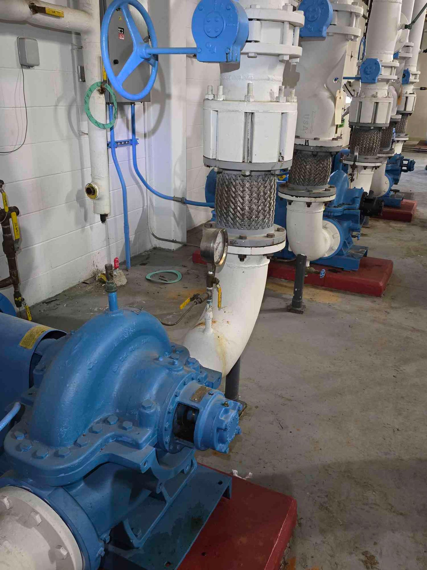 30HP Leeson WattSaver Motor and Pump  N286T17DB8A 3PH (SKU: 111519)