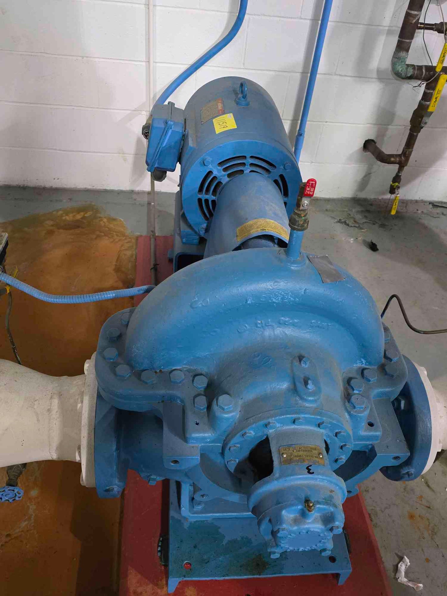 30HP Leeson WattSaver Motor and Pump  N286T17DB8A 3PH (SKU: 111519)