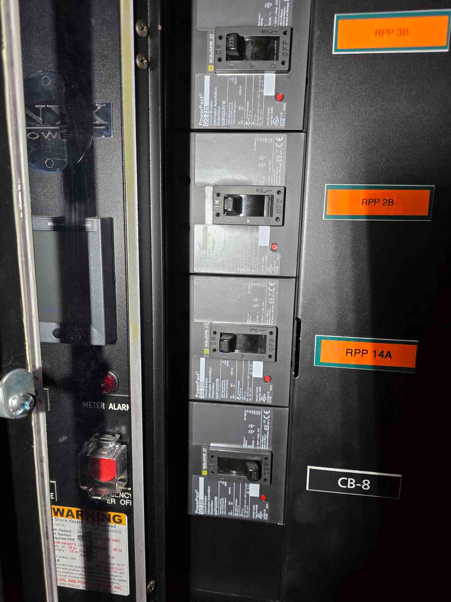 150Kva Onyx PDU 480x208/120 System W/ 225A Power Pact Breakers And Main (SKU: 111631)