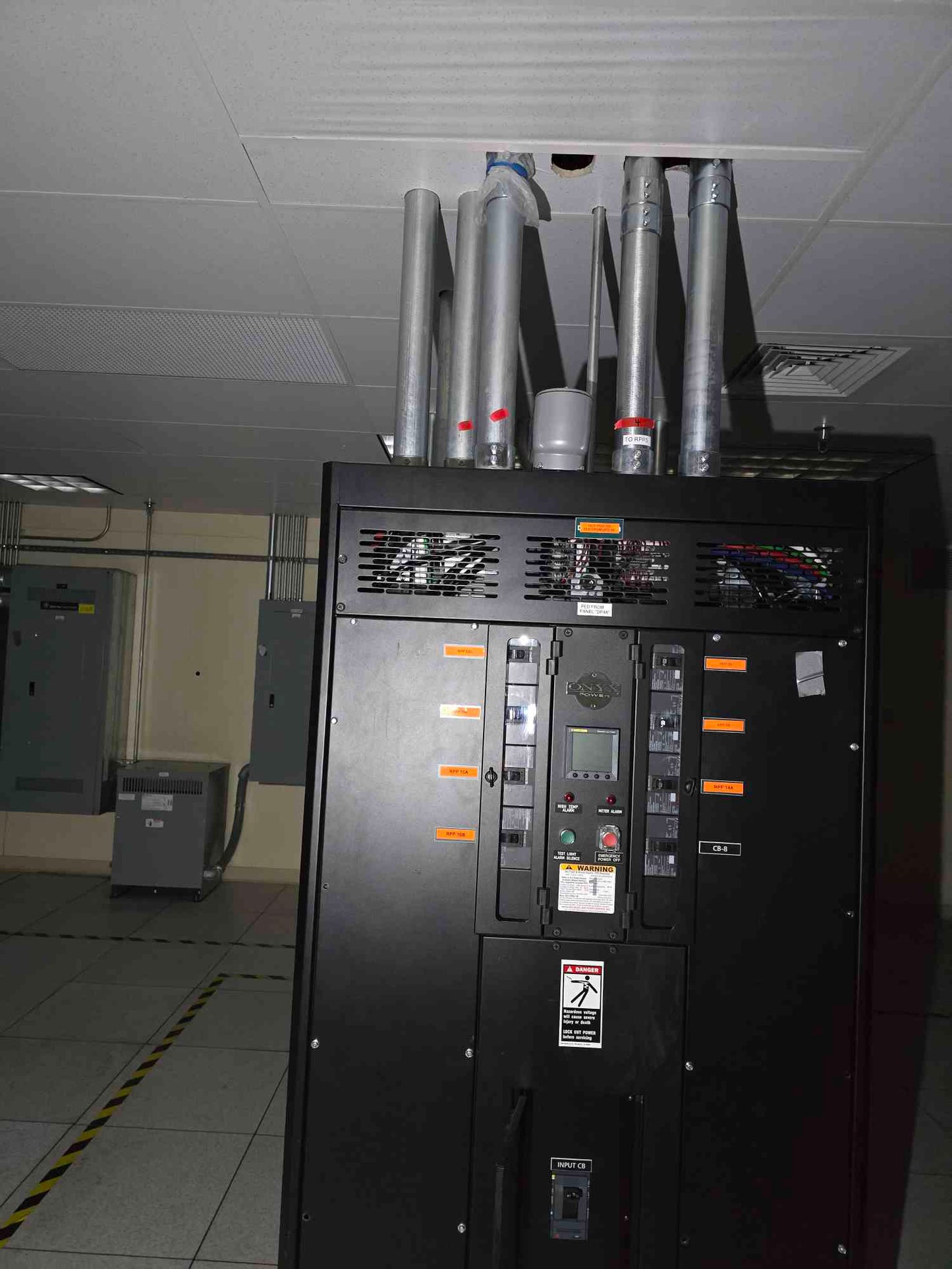 150Kva Onyx PDU 480x208/120 System W/ 225A Power Pact Breakers And Main (SKU: 111631)