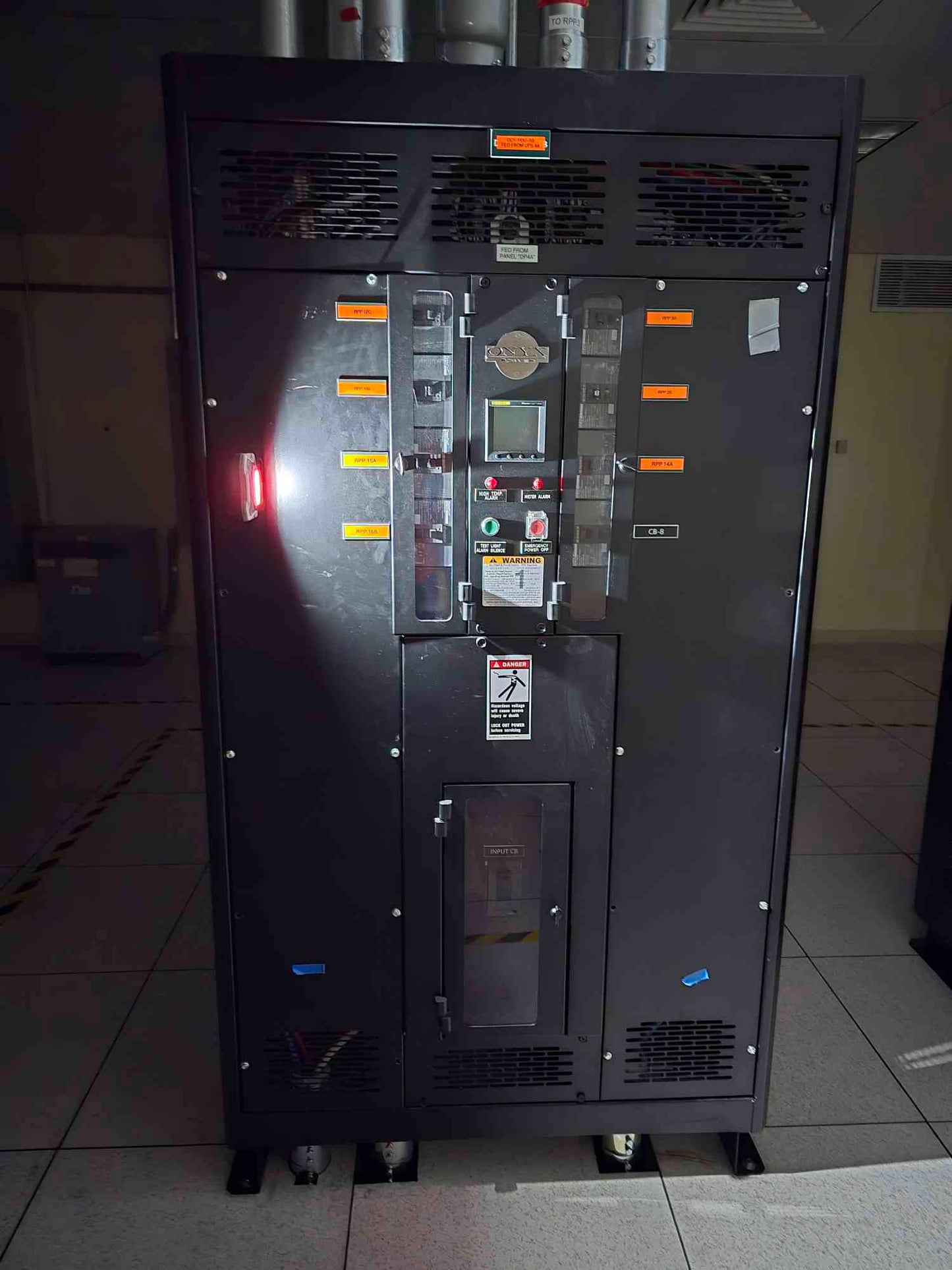 150Kva Onyx PDU 480x208/120 System W/ 225A Power Pact Breakers And Main (SKU: 111631)