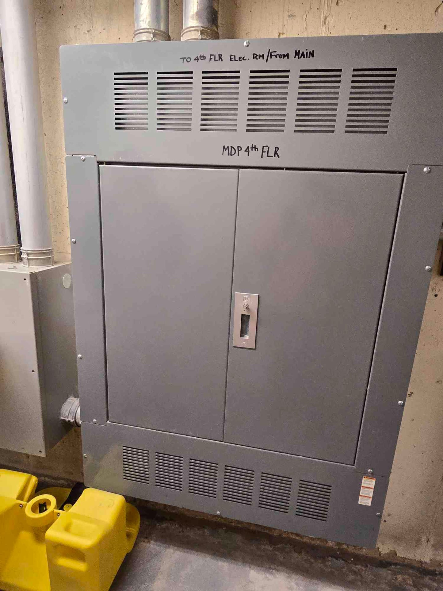 800A Square-D I-Line Panelboard HCW23598 3PH MLO with Breakers