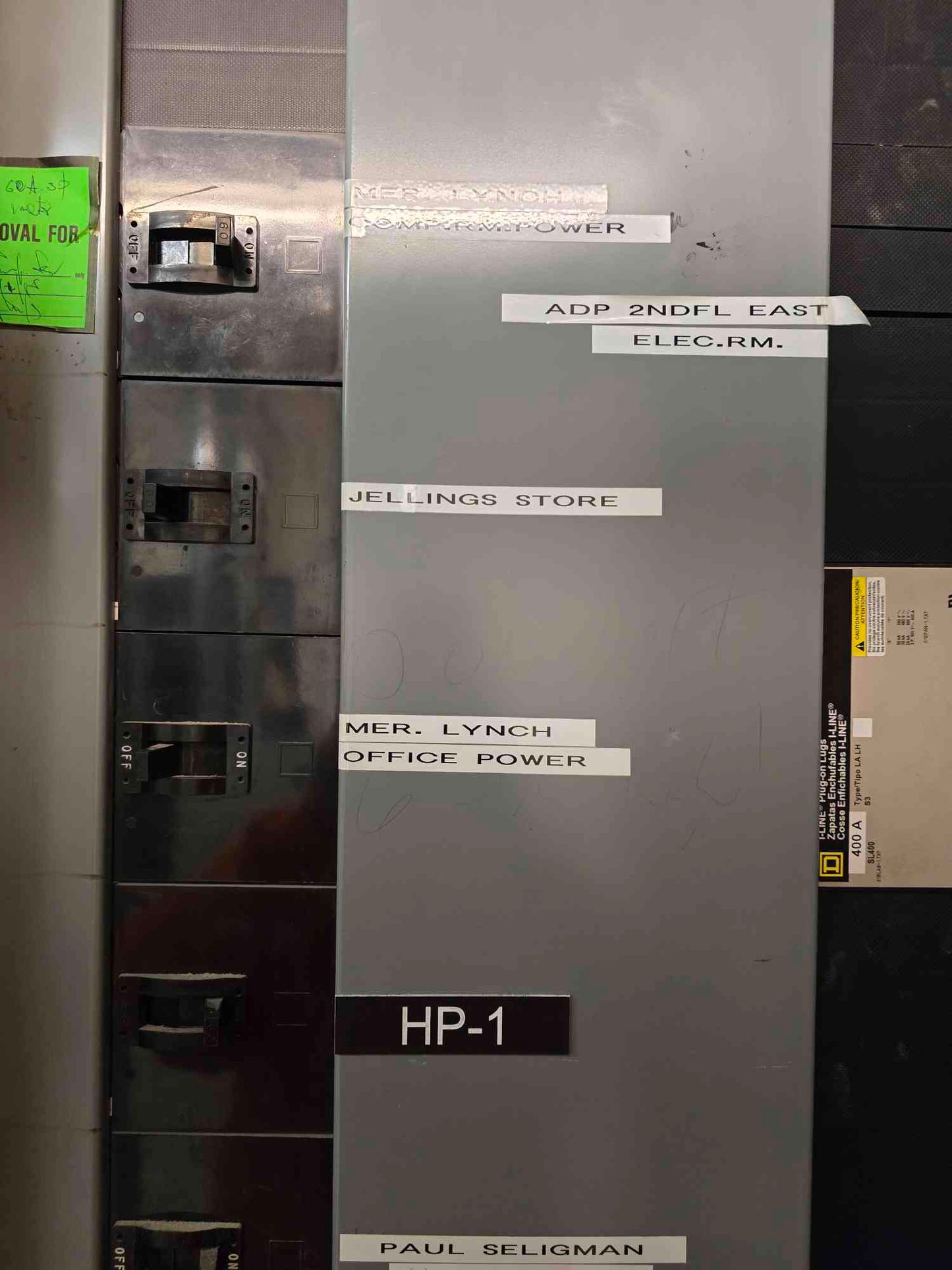 800A Square-D I-Line Panelboard 480V - 600V MAX HCM 6892-8