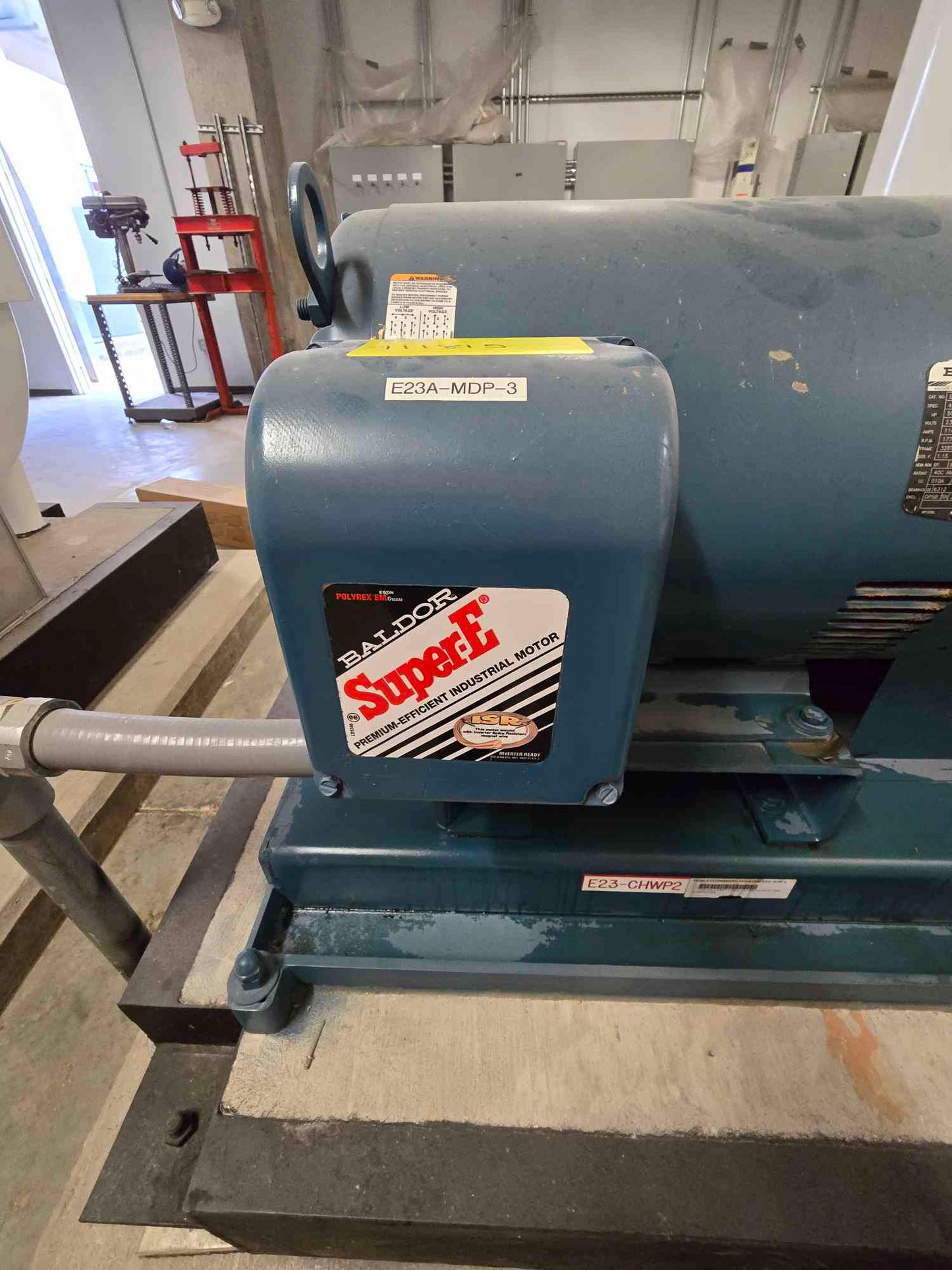 50 HP Baldor Pump 230/460v 3PH CW Motor Pump Package - Cell 3