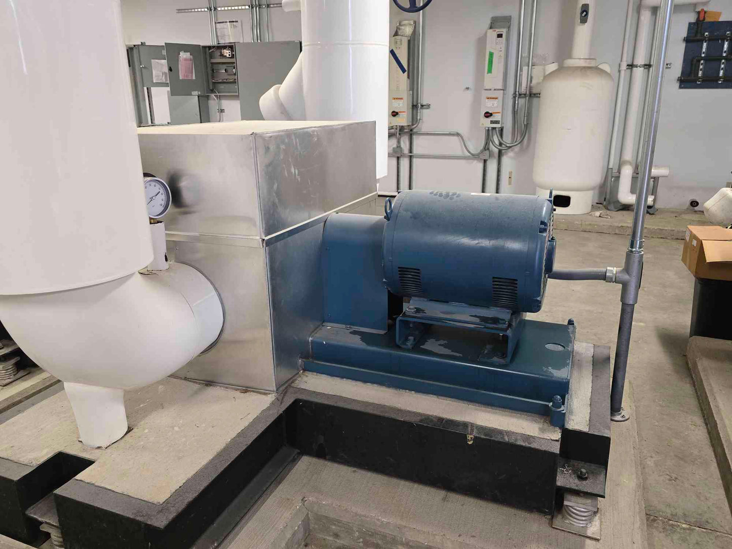 50 HP Baldor Pump 230/460v 3PH CW Motor Pump Package - Cell 3