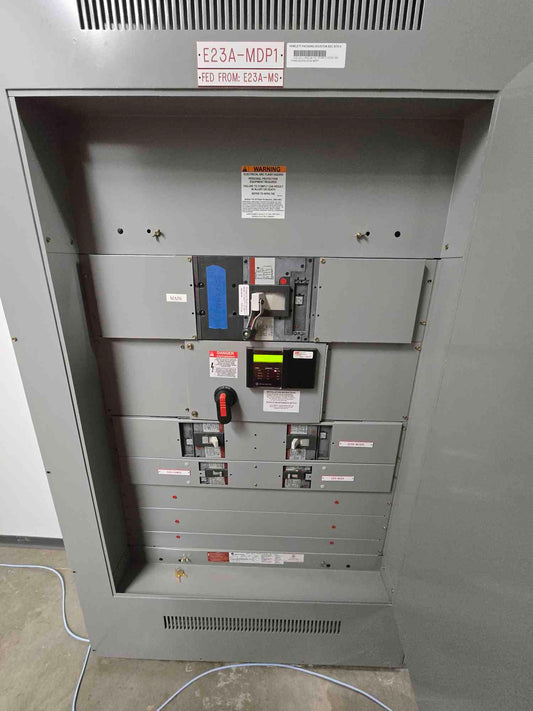 800A GE Spectra Series Panel 480V 3PH 4 Breakers Main & Meter - Cell 3 F