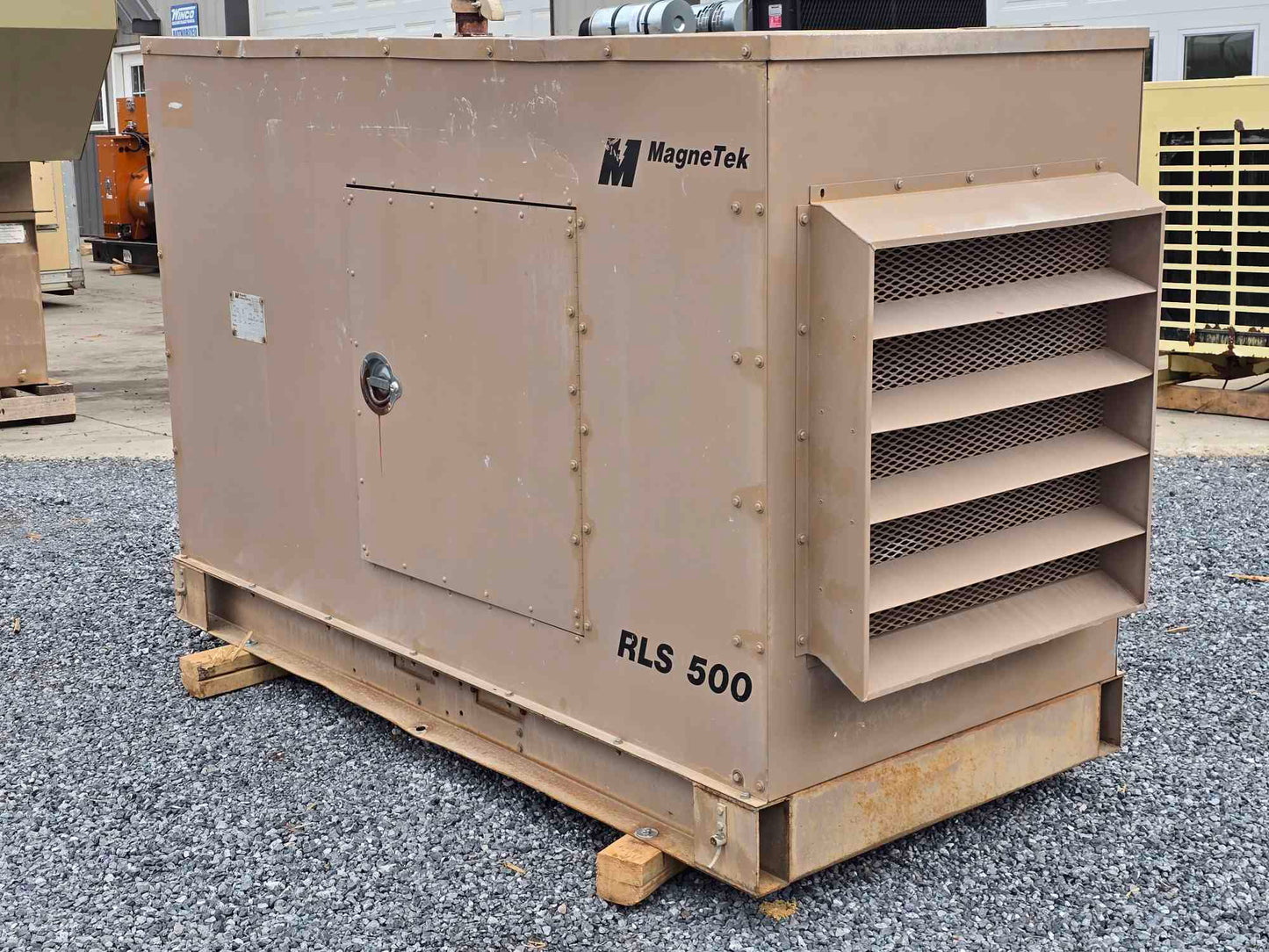 40KW Magnetek RLS500 Ford NG/LP Generator 1&3PH '98 1000HRS TESTED